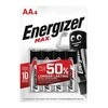 Baterijų Komplektas - Energizer Alkaline Max AA 1,5V 4 Vnt. Ekologiška Pakuotė
