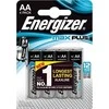 Vienkartinė Baterija - Energizer Max Plus AA Šarminė 4 Vnt.