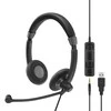 EPOS | SENNHEISER IMPACT SC 75 USB MS Ausinės su laidu su lankeliu ant galvos Calls/Music USB Type-A Juodas