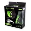 Žaidimų ausinės Esperanza Cobra EGH350G, 2x 3.5mm, Juoda-žalia