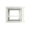 EXTRALINK 9U 600X600 ASP sieninė spintelė metalinių durų pilka