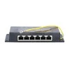 EXTRALINK 6 prievadas pasyvus arba 802.3af/at PoE Injector 1 GbE 18v ~ 57v DC 90W (maks.)