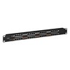 EXTRALINK 16 prievadų pasyvus PoE purkštukas / adapteris 10/100Mbps 12v ~ 48v DC stovas 19"