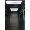 EXTRALINK 42U 600X800 standing rackmount cabinet juodas