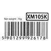 Titanum Kompiuterio Pelė - Extreme XM105K Radijo Dažnio, Optinis 1000 DPI