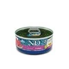 Drėgnas Kačių Maistas - Farmina N&amp;D Natural Tunų 140 g