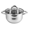 Plieninis puodas su dangteliu, indukcinis, 20cm, 3,9l | Maestro MR-3513-20