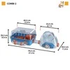 Ferplast Narvas graužikams COMBI 2 39,5X29,5X24 cm SPEC