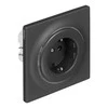 Fibaro FGWOF-011-8 socket-outlet Type F Juodas