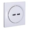 USB šakotuvas – „Fibaro Walli N“ 2 USB šakotuvai