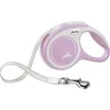 Flexi New Comfort S pavadėlis šunims iki 15kg juostinis 5m rožinės spalvos