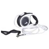 Flexi New Comfort XS pavadėlis šunims iki 12kg juostinis 3m juodos spalvos