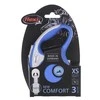 Flexi New Comfort XS pavadėlis šunims iki 12kg juostinis 3m mėlynos spalvos