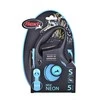Flexi New Neon S pavadėlis šunims iki 15kg juostinis 5m mėlynos spalvos