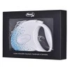Flexi FLEXI Glam Splash Ocean pavadėlis, M TAPE 5m, balta