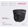 FOSCAM T8EP 8MP POE IP Camera Juodas