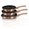 Berlinger Haus BerlingerHaus Metallic Line keptuvių rinkinys Rose Gold Edition, 3 vnt.