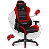 Žaidimų kėdė vaikams Huzaro Ranger 6.0, Juodos/Raudonos spalvos