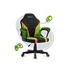 Žaidimų kėdė vaikams Huzaro Ranger 1.0, Juodos/Žalios spalvos
