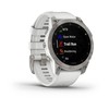 Išmanusis laikrodis Garmin epix™ (Gen 2) - Sapphire Edition | 47 mm, titano korpusas su baltu dirželiu