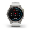 Išmanusis laikrodis Garmin epix™ (Gen 2) - Sapphire Edition | 47 mm, titano korpusas su baltu dirželiu