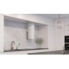 Wall-mounted hood MAAN Elba 2 W835 Baltas