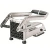 Virtuvinis Slicer - GEFU 13750 Rankinis Nerūdijančio Plieno Šalotų Slicer 1.2 cm