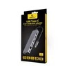 GEMBIRD A-CM-COMBO5-05 kelių prievadų adapteris C tipo USB 5in1 šakotuvas + HDMI + PD + kortelių skaitytuvas + LAN