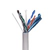 GEMBIRD FPC-6004-SOL/100 Gembird FTP folija ekranuotas tvirtas kabelis, kat. 6, CCA, 100m, pilka