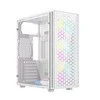 GEMBIRD Gaming ARGB dėklas Fornax 500 baltas