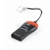 Gembird Mikro kortelių skaitytuvas- PenDrive MicroSd/T-Flash USB 2.0