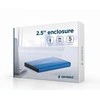 GEMBIRD EE2-U3S-3-DB USB 3.0 2.5" HDD korpusas šlifuotas aliuminis gilus-mėlynas