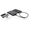 GEMBIRD EE2-U3S-6 HDD/SSD įrenginio korpusas 2,5" su USB Type-C prievadu USB 3.1 šlifuotas aliuminis juodas