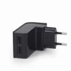 Gembird „EnerGenie“ | 2 prievadų USB automobilinis įkroviklis | EG-U2C2A-CAR-02