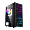 Kompiuterio korpusas GEMBIRD 2500 ATX, ARGB apšvietimas, juodas