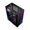 Kompiuterio korpusas GEMBIRD 2500 ATX, ARGB apšvietimas, juodas