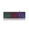Gembird | "Rainbow" backlight multimedia klaviatūra | KB-UML-01 | Multimedia | su laidu | US | Juodas | EN | 408 g | Skaičių klaviatūra