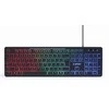 Gembird | 3-in-1 Backlight Desktop Set | KBS-UML-01 | Klaviatūra, Pelė and Pad Set | su laidu | su pele | US | Juodas