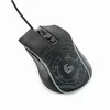 Gembird USB LED Pelė žaidimams MUS-6B-GRAFIX-01 Juodas