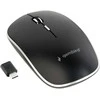 GEMBIRD MUSW-4BSC-01 Silent Optinė belaidė pelė juodas Type-C imtuvas