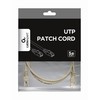 GEMBIRD CAT5e UTP patch laidas pilkas 1m