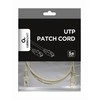 GEMBIRD CAT5e UTP patch laidas pilkas 1m