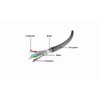 GEMBIRD PP6A-LSZHCU-10M Gembird patchcord RJ45, kat. 6A,SFTP, LSZH, 10m, pilka