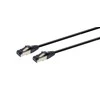 GEMBIRD PP8-LSZHCU-BK-15M S/FTP Kat. 8 LSZH patch laidas juodas 15m