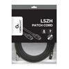 GEMBIRD PP8-LSZHCU-BK-15M S/FTP Kat. 8 LSZH patch laidas juodas 15m
