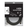 GEMBIRD PP8-LSZHCU-BK-2M S/FTP Kat. 8 LSZH patch laidas juodas 2m