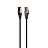 GEMBIRD PP8-LSZHCU-BK-3M S/FTP Kat. 8 LSZH patch laidas juodas 3m