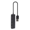 GEMBIRD 4 prievadų USB HUB juodas