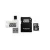 Oem 32GB 100 MB/s Micro SD atminties kortelė Goodram M1A4 - OTG adapteris