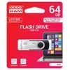Atmintinė USB 3.0 GOODRAM UTS3 64GB, juoda sp.